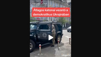 Fact Check: NO Evidence Cross On Ukrainian Military Vehicle Glorifies Nazis