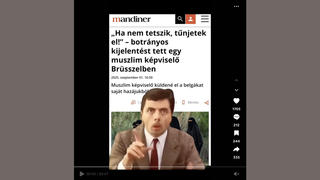 Tényellenőrzés: NEM küldte el a belgákat saját hazájukból egy brüsszeli muszlim politikus - szavait kiemelték a kontextusból