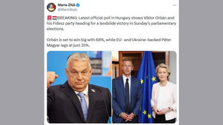 Tényellenőrzés: NINCS olyan közvélemény-kutatás, ami Orbánnak 68%-ot, Magyarnak pedig 35%-ot jósolt - ez összesítve, több mint 100%